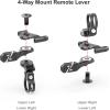 image:imageFunn UpDown Mountain Bike Dropper Seatpost 4 Way Mount CNC Remote Lever kit fits Both External and Internal Routing droppers Smooth Action EasytoUsePurple