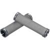 image:imageFunn Combat II Mountain Bike Handlebar Grips with Double Lock on Clamp Comfortable and Durable Grips with 22 mm Inner Diameter Waffle Patterned Bike Grips for MTBBMXGray