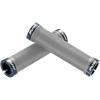 image:imageFunn Combat Mountain Bike Handlebar Grips with Double Lock On Clamp Easytofit and Durable Grips with 22 mm Inner Diameter Diamond Shape Patterned Bicycle Grips for MTBBMXGray