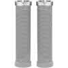 image:imageFunn Hilt Mountain Bike Handlebar Grips with Single Lock On Clamp Lightweight and Ergonomic Bicycle Handlebar Grips with 22 mm Inner Diameter Unique Patterned Bicycle Grips for MTBBMXGray