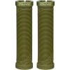 image:imageFunn Hilt Mountain Bike Handlebar Grips with Single Lock On Clamp Lightweight and Ergonomic Bicycle Handlebar Grips with 22 mm Inner Diameter Unique Patterned Bicycle Grips for MTBBMXOlive Green
