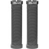image:imageFunn Hilt Mountain Bike Handlebar Grips with Single Lock On Clamp Lightweight and Ergonomic Bicycle Handlebar Grips with 22 mm Inner Diameter Unique Patterned Bicycle Grips for MTBBMXBlack
