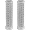image:imageFunn Holeshot Mountain Bike Grips with Single Lock On Clamp Lightweight and Ergonomic Bike Handle Grips with 22 mm Inner Diameter Hardened End Bicycle Handlebar Grips for MTBBMX Gray