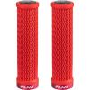 image:imageFunn Holeshot Mountain Bike Grips with Single Lock On Clamp Lightweight and Ergonomic Bike Handle Grips with 22 mm Inner Diameter Hardened End Bicycle Handlebar Grips for MTBBMXRed