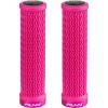image:imageFunn Holeshot Mountain Bike Grips with Single Lock On Clamp Lightweight and Ergonomic Bike Handle Grips with 22 mm Inner Diameter Hardened End Bicycle Handlebar Grips for MTBBMXPink