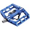 image:imageFunn Mamba MTB Clipless Pedals Single Sided Clip Mountain Bike Pedals Compatible with SPD Cleats 916Inch CrMo Axle Bicycle Pedals for MTBBMXGravel CyclingBlue
