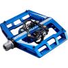 image:imageFunn Mamba Mountain Bike Clipless Pedals Double Sided Clip Wide Platform MTB Pedals Compatible with SPD Cleats 916Inch CrMo Axle Bicycle Pedals for MTBBMXGravel CyclingBlue