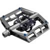 image:imageFunn Mamba Mountain Bike Clipless Pedals Double Sided Clip Wide Platform MTB Pedals Compatible with SPD Cleats 916Inch CrMo Axle Bicycle Pedals for MTBBMXGravel CyclingGray