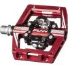 image:imageFunn Mamba S MTB Clipless Pedals Double Sided Clip Compact Platform Mountain Bike Pedals Compatible with SPD Cleats 916Inch CrMo Axle Bicycle Pedals for MTBBMXGravel CyclingRed