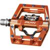 image:imageFunn Mamba S MTB Clipless Pedals Single Sided Clip Mountain Bike Pedals Compatible with SPD Cleats 916Inch CrMo Axle Bicycle Pedals for MTBBMXGravel CyclingOrange