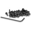 image:imageFunn Pedal Pins and Nuts for Taipan and Taipan S Pedals 25 Pairs of M3 Thread Pedal Pins and Nuts