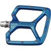 image:imageFunn Python Flat Bike Pedals  Wide Platform Bicycle Pedals for BMXMTB Mountain Bike 916inch CrMo AxleBlue