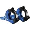 image:imageFunn RSX Mountain Bike Direct Mount Bike Stem with 318mm Bar Clamp 2 Pieces Lightweight Split Design for Dual Crown Forks Adjustable Extension 4550mmBlue
