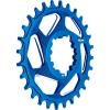 image:imageFunn Solo DX Narrow Wide Chainring for 9 10 11 12 Speed Chain Fits SRAM Direct Mount Interface Crankset 6mm Offset Single Speed Bike Chain Ring for MTB BMX Bike and Road BikeBlue