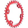 image:imageFunn Solo Narrow Wide Chainring for 9 10 11 12 Speed Chain Fits Asymmetric 96mm BCD Interface Crankset Single Speed Bike Chain Ring for MTB BMX Bike Gravel Bike and Road BikeRed