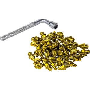 image:imageFunn 6mm Street Pin for Python Ripper and Mamba Pedals 50pcs of M4 x 6mm Street Pins with a 4mm Socket WrenchGold