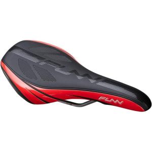 image:imageFunn Adlib HD Mountain Bike Saddle with Durable and Light CrMo Rails Comfortable and Stable Bicycle Saddle Vinyl Leather Covered Bicycle Saddle for MTB BMX and Road BikeRed