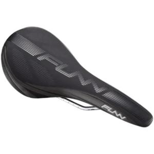 image:imageFunn Adlib Mountain Bike Saddle with Durable CrMo Rails Tough and Lightweight Bike Seat Slim Shape Vinyl Leather Covered Bicycle Saddle for MTB BMX and Road BikeBlack