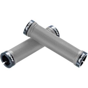 image:imageFunn Combat Mountain Bike Handlebar Grips with Double Lock On Clamp Easytofit and Durable Grips with 22 mm Inner Diameter Diamond Shape Patterned Bicycle Grips for MTBBMXGray