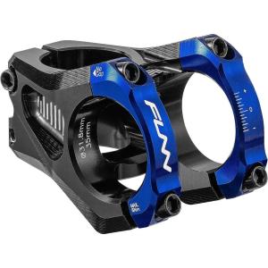 image:imageFunn Equalizer Bike Stem with Zero Rise  with 318mm Bar Clamp 0 Degree Alloy Bike Stem for Mountain Bike and BMX Bikeblue