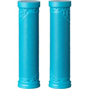 image:imageFunn Hilt ES Mountain Bike Handlebar Slipon Grips Lightweight and Ergonomic Bicycle Handlebar Grips with 22 mm Inner Diameters Unique Patterned Bicycle Grips for MTBBMXTurq