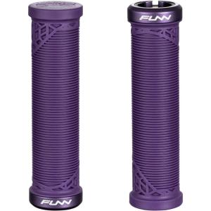 image:imageFunn Hilt JR Mountain Bike Handlebar Grips with Single Lock On Clamp Bicycle Handlebar Locking Grips with 19 mm Inner Diameter 34 Inch Bicycle Grips for Youth Girls and BoysPurple