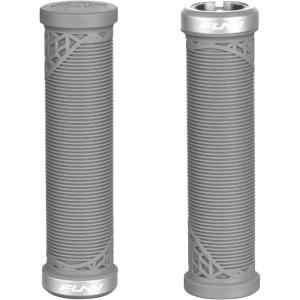 image:imageFunn Hilt JR Mountain Bike Handlebar Grips with Single Lock On Clamp Bicycle Handlebar Locking Grips with 19 mm Inner Diameter 34 Inch Bicycle Grips for Youth Girls and BoysGray