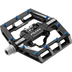 image:imageFunn Mamba MTB Clipless Pedals Single Sided Clip Mountain Bike Pedals Compatible with SPD Cleats 916Inch CrMo Axle Bicycle Pedals for MTBBMXGravel CyclingBlack