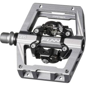 image:imageFunn Mamba S MTB Clipless Pedals Double Sided Clip Compact Platform Mountain Bike Pedals Compatible with SPD Cleats 916Inch CrMo Axle Bicycle Pedals for MTBBMXGravel CyclingGray