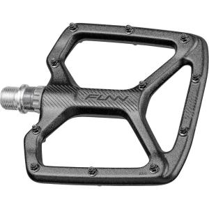 image:imageFunn Python Flat Bike Pedals  Wide Platform Bicycle Pedals for BMXMTB Mountain Bike 916inch CrMo AxleBlack