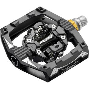image:imageFunn Ripper Mountain Bike Clipless Pedals Rocker ClipSpringLoaded Clipin Mechanism Compatible with SPD Cleats 916 CrMo Axle Bicycle Pedals for MTBGravel CyclingBlack