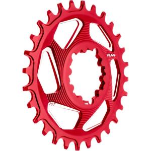 image:imageFunn Solo DX Narrow Wide Chainring for 9 10 11 12 Speed Chain Fits SRAM Direct Mount Interface Crankset 6mm Offset Single Speed Bike Chain Ring for MTB BMX Bike and Road BikeRed