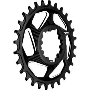 image:imageFunn Solo DX Narrow Wide Chainring for 9 10 11 12 Speed Chain Fits SRAM Direct Mount Interface Crankset 6mm Offset Single Speed Bike Chain Ring for MTB BMX Bike and Road BikeBlack