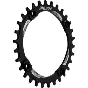 image:imageFunn Solo Narrow Wide Chainring for 9 10 11 12 Speed Chain Fits 104mm BCD Interface Crankset Single Speed Bike Chain Ring for MTB BMX Bike Gravel Bike and Road BikeBlack