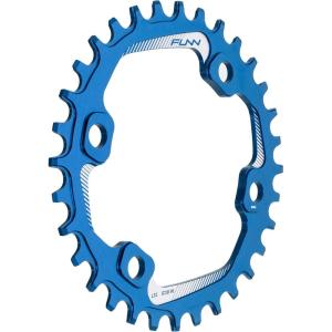 image:imageFunn Solo Narrow Wide Chainring for 9 10 11 12 Speed Chain Fits Asymmetric 96mm BCD Interface Crankset Single Speed Bike Chain Ring for MTB BMX Bike Gravel Bike and Road BikeBlue