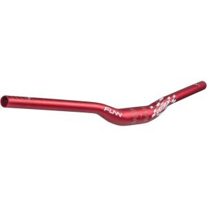image:imageFunn Speedrun Junior Mountain Bike Handlebar with Bar Clamp 318mm and Width 680mm Fits for 19mm Inner Diameter Bike Grips Ideal Choice for Youth Kids and Young RidersRed