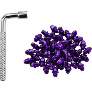 image:imageFunn Steel Pedal Pins Studs for Mamba Ripper Python BigfootPurple