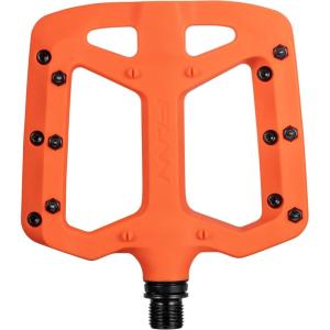 image:imageFunn Taipan Glass Fiber Reinforced Thermoplastic Bike Pedals with 916inch CrMo Axles and ShinFriendly Pins for MTBBMXUrbanGravel RidingOrange