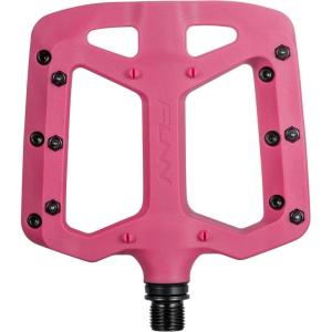 image:imageFunn Taipan Glass Fiber Reinforced Thermoplastic Bike Pedals with 916inch CrMo Axles and ShinFriendly Pins for MTBBMXUrbanGravel RidingPink