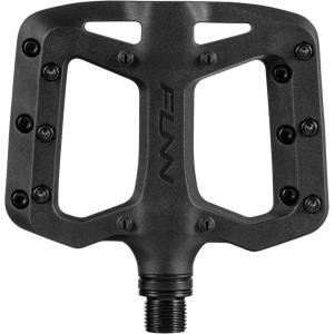 image:imageFunn Taipan S Glass Fiber Reinforced Thermoplastic Bike Pedals with 916inch CrMo Axles for MTBBMXUrbanGravel Riding Suitable for Youth Kids and Young RidersBlack