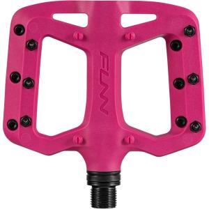 image:imageFunn Taipan S Glass Fiber Reinforced Thermoplastic Bike Pedals with 916inch CrMo Axles for MTBBMXUrbanGravel Riding Suitable for Youth Kids and Young RidersPink