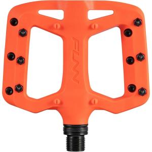 image:imageFunn Taipan S Glass Fiber Reinforced Thermoplastic Bike Pedals with 916inch CrMo Axles for MTBBMXUrbanGravel Riding Suitable for Youth Kids and Young RidersOrange