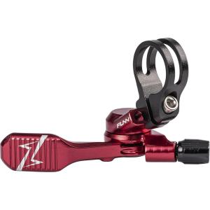 image:imageFunn UpDown Mountain Bike Dropper Seatpost 4 Way Mount CNC Remote Lever kit fits Both External and Internal Routing droppers Smooth Action EasytoUseRed