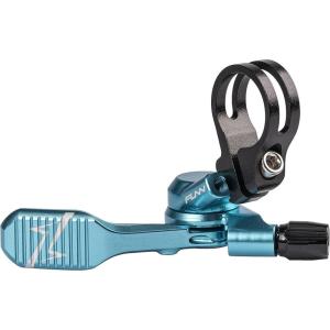 image:imageFunn UpDown Mountain Bike Dropper Seatpost 4 Way Mount CNC Remote Lever kit fits Both External and Internal Routing droppers Smooth Action EasytoUseTurquoise
