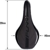image:imageFunn Adlib HD Mountain Bike Saddle with Durable and Light CrMo Rails Comfortable and Stable Bicycle Saddle Vinyl Leather Covered Bicycle Saddle for MTB BMX and Road BikeBlack