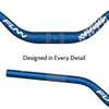 image:imageFunn Upturn HighRise Mountain Bike Handlebar with Bar Clamp 35mm and Width 800mm Durable and Lightweight Alloy Riser Handlebar for MTB and BMX BikeBlue